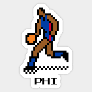 8-Bit Basketball - Philadelphia Sticker